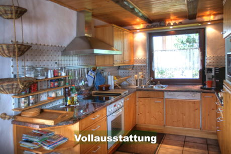 voll ausgestattete Küche Küche
